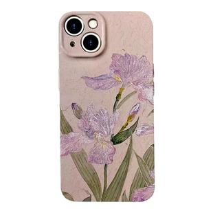鸢尾花~新中式文艺适用iPhone17/16promax手机壳华为mate60pro小米15红米k6软壳OPPOreno9荣耀90vivo苹果13