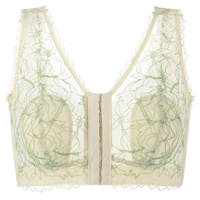 大胸显小无钢圈舒适包裹