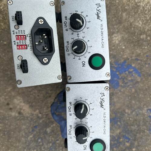 询纬朗VLD-24V1A-CH2视觉光源控制器 24V双路1A