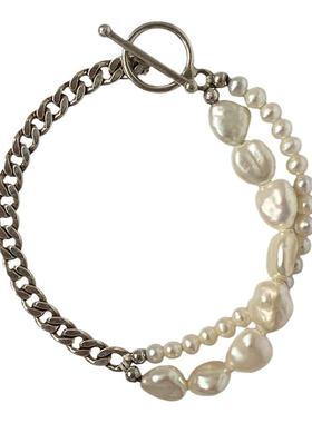vnjewelry双层复古银女银手链