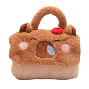 PINKZZZ黄油小熊手提暖水袋可爱暖手宝充电式防爆暖宝宝送女朋友