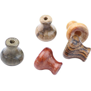 天然檀木佛头原木佛塔佛帽DIY佛珠手串配件绿檀黑檀红檀金丝檀1.5