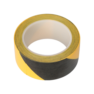 黑黄警示胶带彩色pvc地标贴防水耐磨地板警戒隔离黄黑斑马胶带