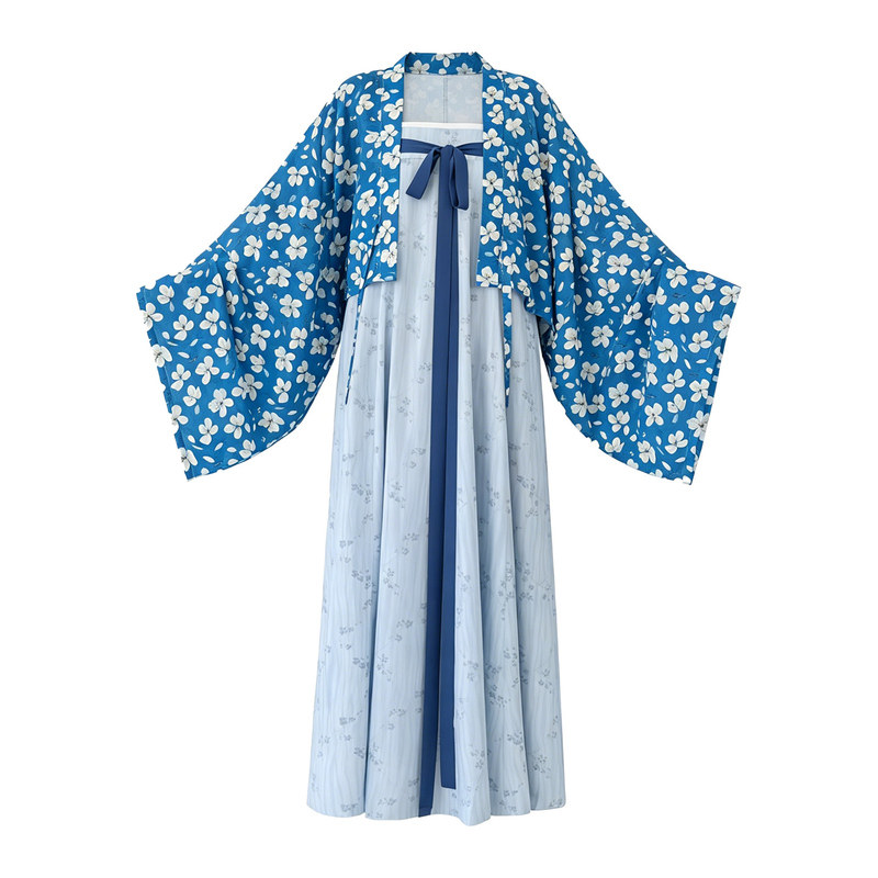【赠肩带】大码汉服温柔显瘦夏季