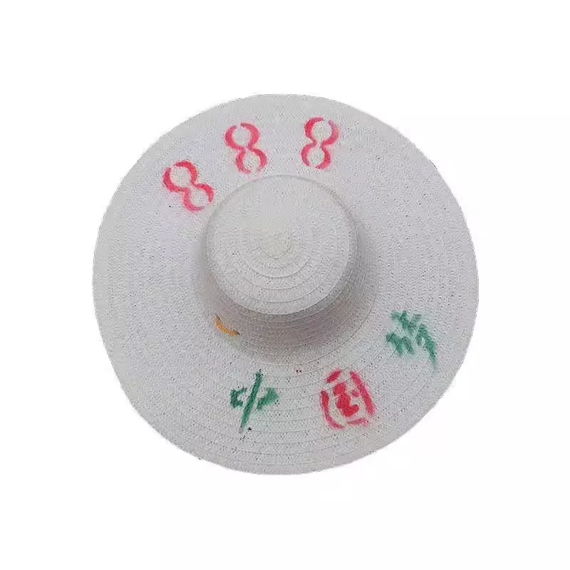 夏季户外大檐防晒草帽农用防晒帽