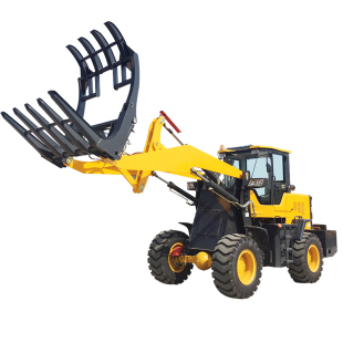 铲车装载机四驱抓木加长臂柴油家用小型工程扫雪车940小矮脚虎958