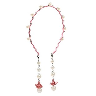 韩版女童甜美假耳环发箍珍珠流苏头箍发带发卡子儿童发饰头饰品