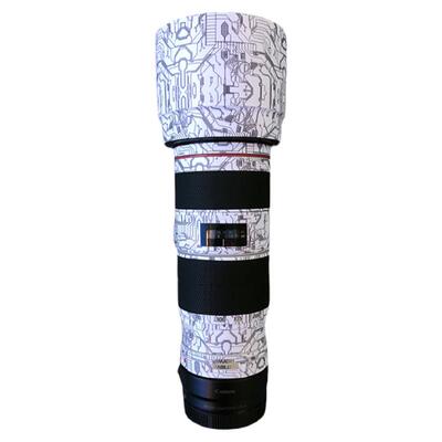 佳能镜头相机磨砂碳纤矩阵贴膜