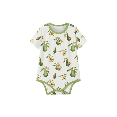 Milkbarn婴儿短袖包屁衣