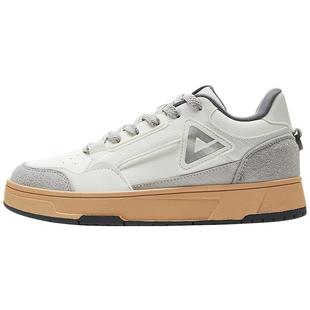 匹克画报态极板鞋男秋冬新款男鞋厚底增高休闲鞋子皮面运动鞋女鞋