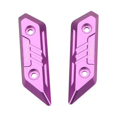 适用九号M5前挡风板装饰盖铝合金M5 100 125 200电摩风挡改装配件