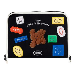 韩国romane平板电脑包带笔槽卡通加厚防震11寸iPad Pro键盘收纳包