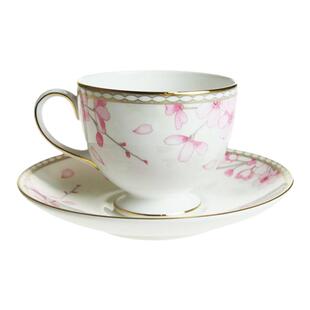 日本直邮WEDGWOOD SPRING BLOSSOM 樱花春蕾 茶杯碟 LEIGH 200ml