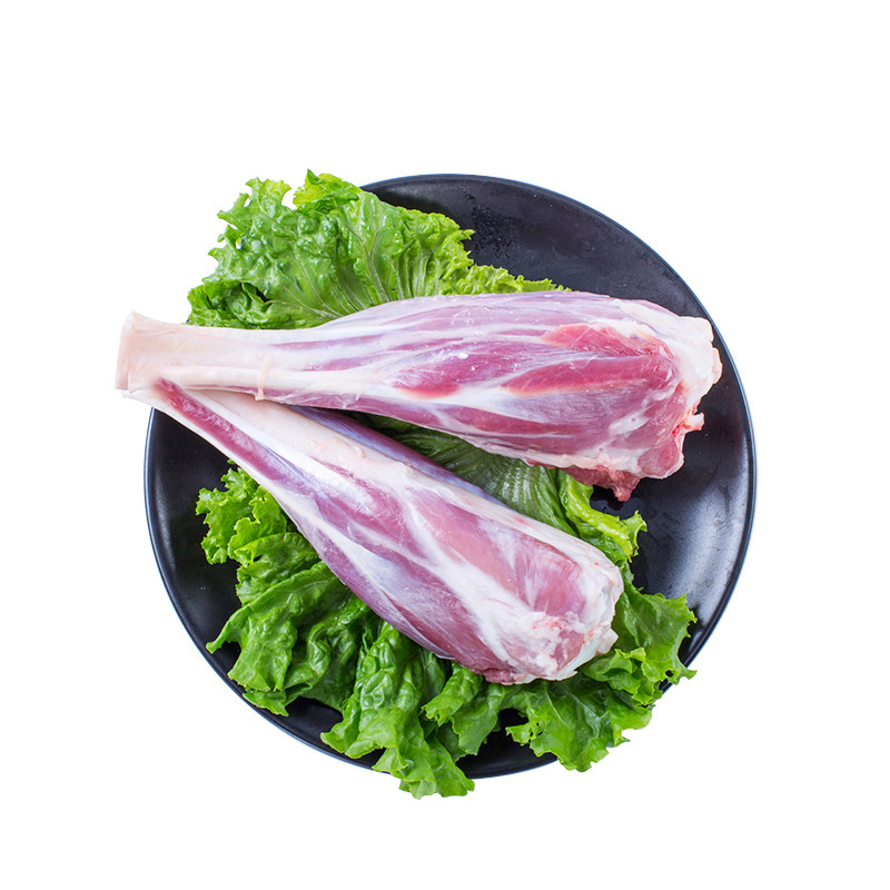 千户侯右玉有机羔羊肉新鲜羊小腿