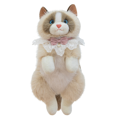 布偶猫咪双肩包玩偶卡通毛绒包