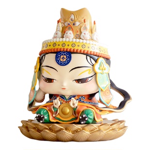 大号萌佛女财神扎基拉姆手办摆件开业乔迁生日送领导客户高档礼品
