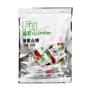 天津特产福君山蜂蜜山楂230g蓟县红果京糕果脯蜜饯蓝莓本色果丹皮