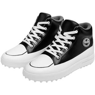 高尔夫球鞋女士韩国秋冬新款内增高厚底女款防水高帮女鞋运动鞋子