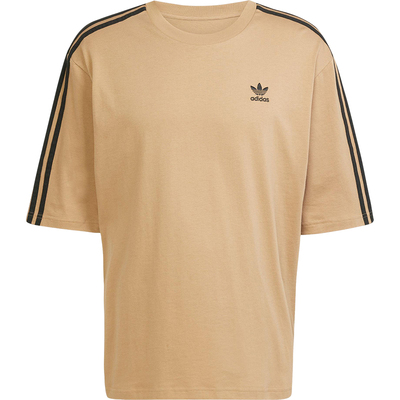 Adidas/阿迪达斯正品三叶草男士运动宽松针织透气休闲短袖JY1397