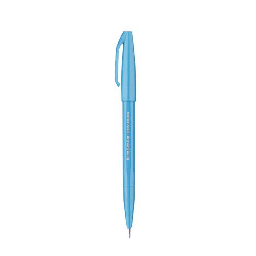 日本Pentel/派通Touch秀丽笔Brush baby笔之助艺术字体ins彩色软头笔手账贺卡花体字手绘签字练字