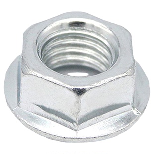 镀锌法兰螺母304不锈钢带齿防滑螺帽带垫防松螺母3M4M5M6M8M10M20