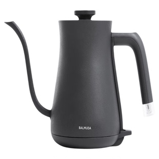 巴慕达电水壶0.6L日本咖啡手冲壶细口长嘴茶壶电热烧水壶K02E-BK