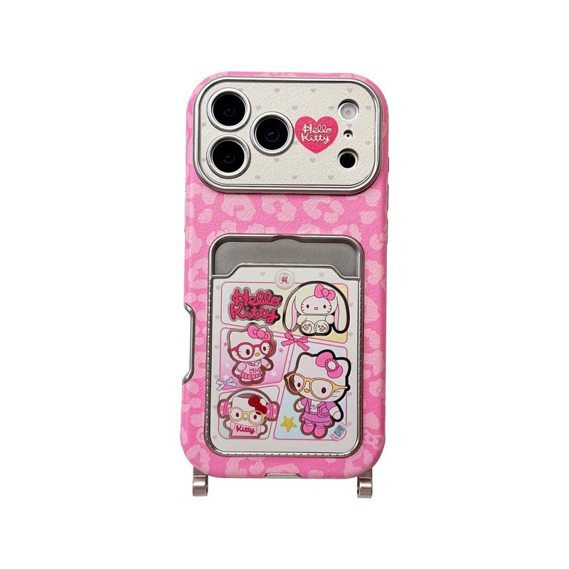 HelloKitty凯蒂猫插卡苹果手机壳
