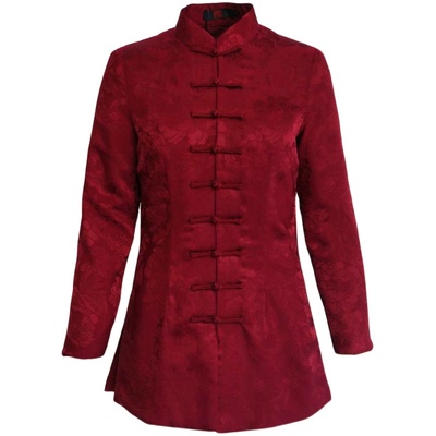 唐装女中国风冬装过年旗袍上衣