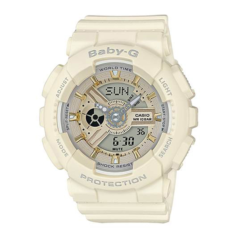 卡西欧手表BABY-G BA-110XGA-7A2/1A/CP/130-7A2/TH/4A电子女腕表