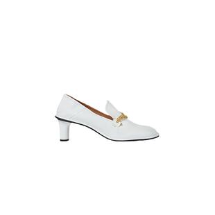 [低至3折]Stella McCartney秋冬纯白色Ryder古巴跟乐福鞋