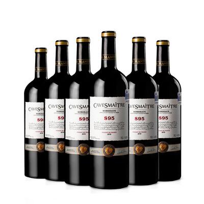 卡斯特赤霞珠S95干红葡萄酒整箱