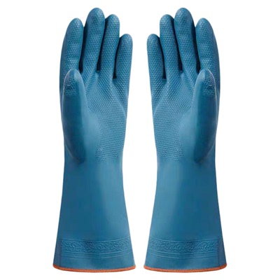 厨房耐用防水加绒保暖型洗碗手套