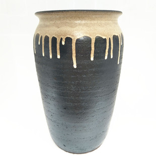 复古切口花盆花卉绿植盆悬崖紫乐多肉老庄盆透气紫砂陶罐法师高盆