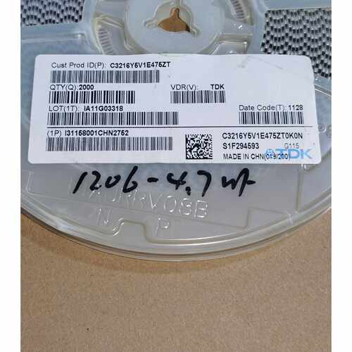 询C3216Y5V1E475ZT原装TDK贴片电容