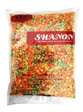 新鲜速冻混合什锦蔬菜粒2kg
