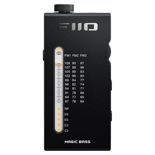 FiiO/飞傲 RR11便携式迷你立体声收音机智能解码耳放手机小尾巴