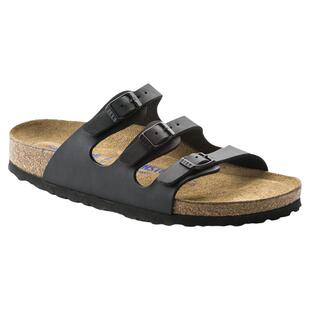 正品勃肯软木鞋女款软底Florida三扣凉拖鞋