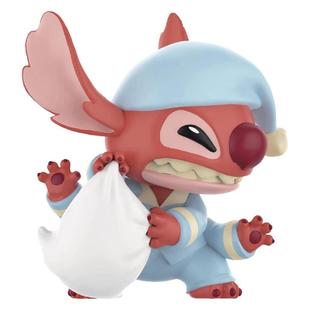 正版名创优品迪士尼史迪奇枕头大作战盲盒手办潮玩摆件公仔礼物