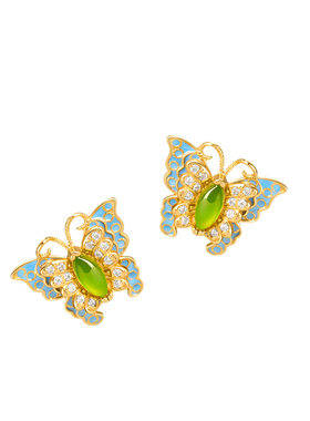 【天然和田玉】耳钉戒指吊坠三件