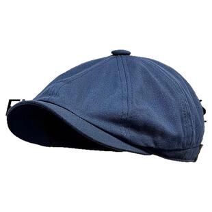休闲英伦风画家帽纯棉复古八角帽男短檐鸭舌帽贝雷帽报童帽女潮牌