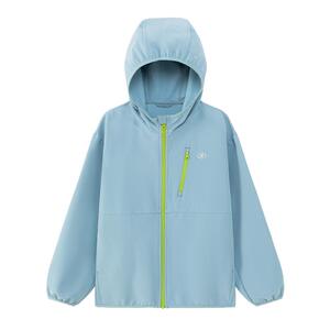 左西加绒软壳男童防水冲锋外套