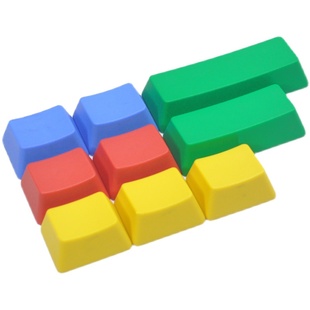 单只全套ABS青茶黑红十字轴机械键盘字体透光单只DIY配色104键帽