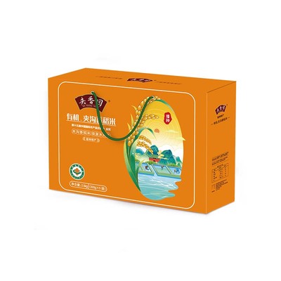 夹香园香稻米糯米香米礼盒