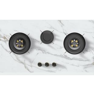 DuPont杜邦岩板灶嵌入式隐藏三眼燃气灶头全内嵌煤气灶家用天然气