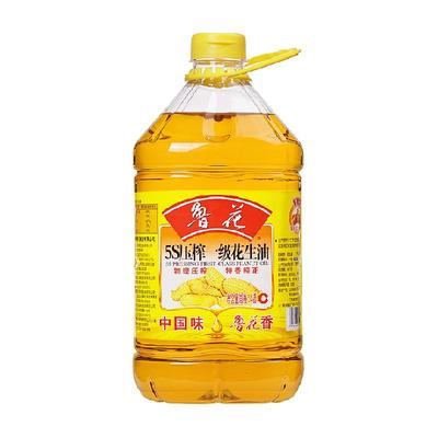 鲁花花生油物理压榨一级食用油