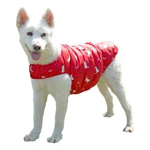 狗狗衣服萨摩耶金毛大狗衣服中型犬雪纳瑞柯基狗衣服冬季棉衣保暖