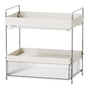 多层杯子收纳置物架家用水杯架子桌面双层杯架沥水茶杯茶具收纳架