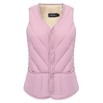 2025秋冬羽绒棉马甲女士新款加绒保暖背心短款中老年坎肩修身内胆