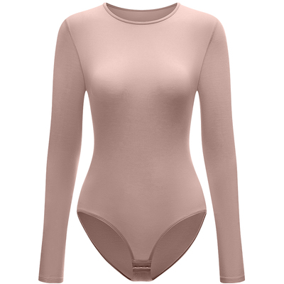 STW内搭圆领长袖打底连体秋衣