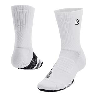 安德玛官方UA Curry情侣篮球运动中筒袜-1双装1376231